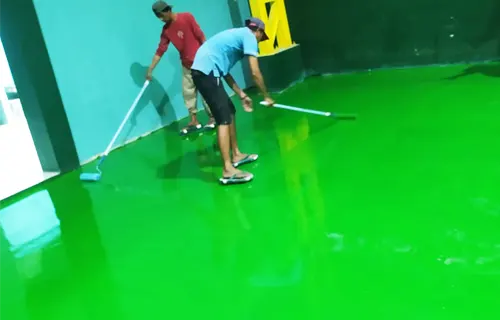 epoxy floor coating process
