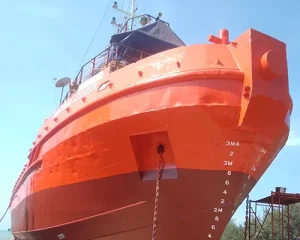 Ship Sandblasting and Tugboat Painting. Includes fullblasting and painting